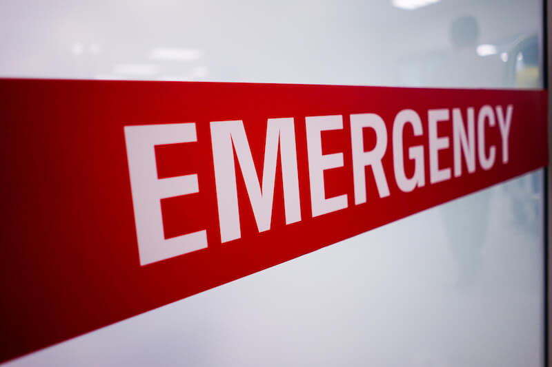 Emergency sign